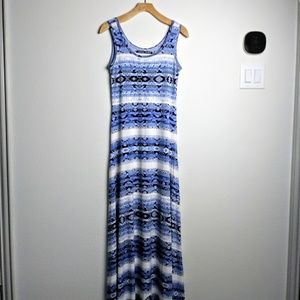 Blue Midi Ivanka Trump Dress 👗 SZ xs